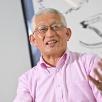 前兵庫県明石市長の泉房穂氏＝東京都千代田区で2024年4月22日、前田梨里子撮影