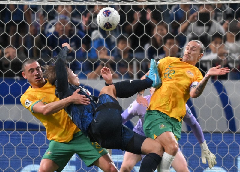 サッカーW杯予選 日本－オーストラリア [写真特集3/20] | 毎日新聞