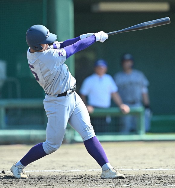 花巻東4番の古城、2安打も「敗因は自分にある」 父は巨人の
