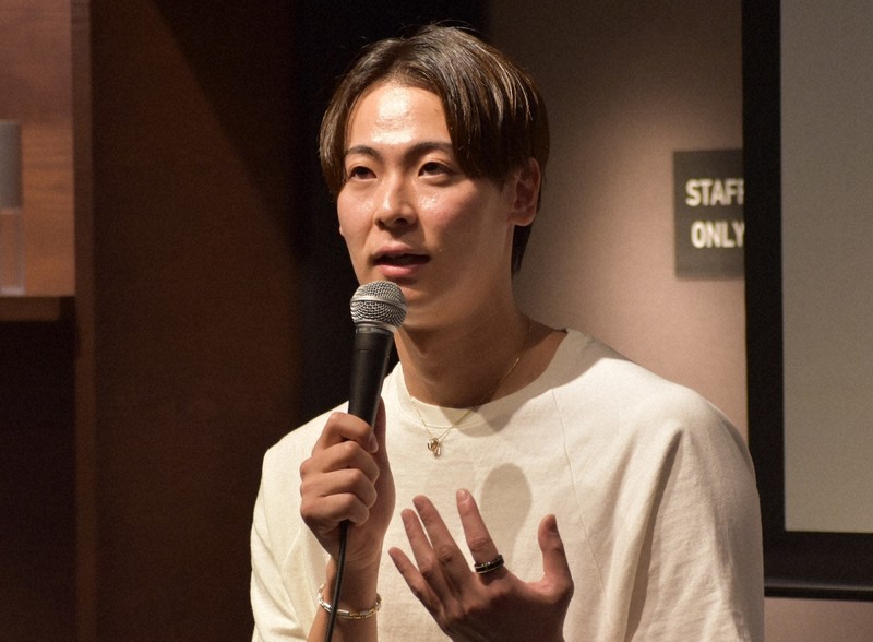 大阪B新セッター永露元稀 どう合わせる? イベント後単独取材詳報
