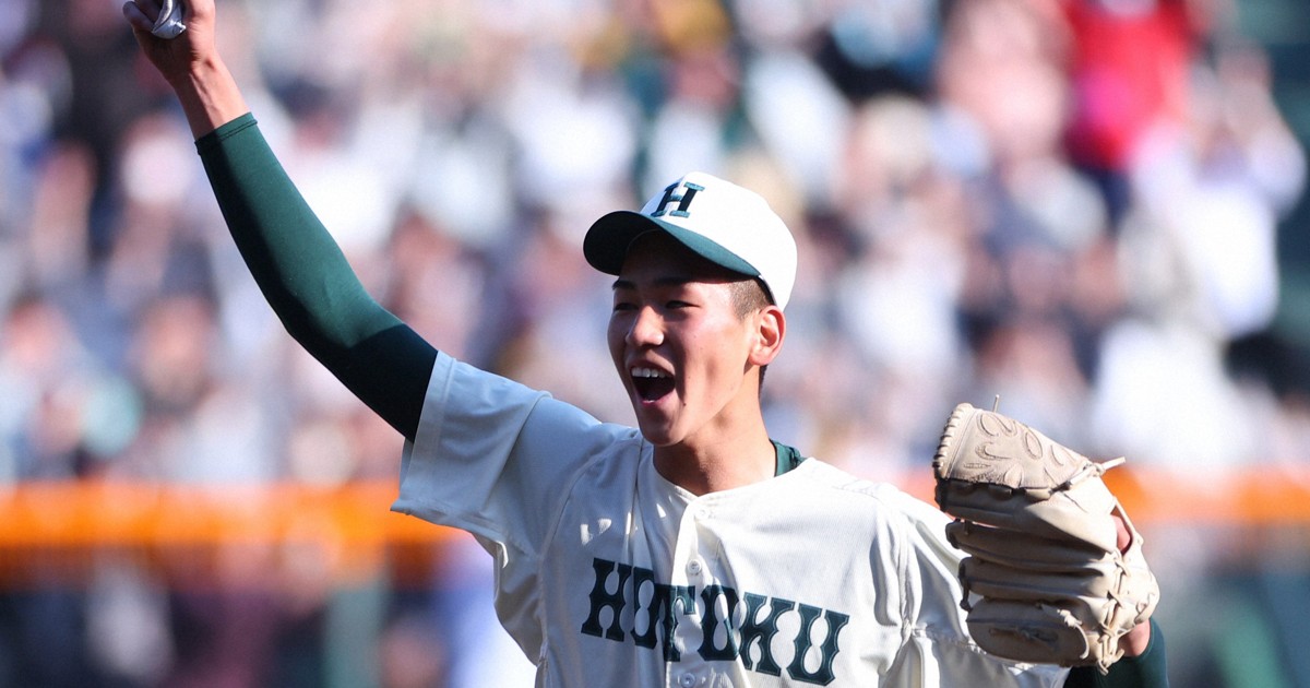 ドラフトで注目、報徳学園・今朝丸のハートは「不思議ちゃん」 | 毎日新聞