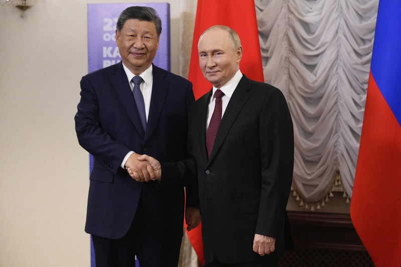 プーチン大統領、中露は「世界のモデル」 習近平国家主席と会談 | 毎日新聞