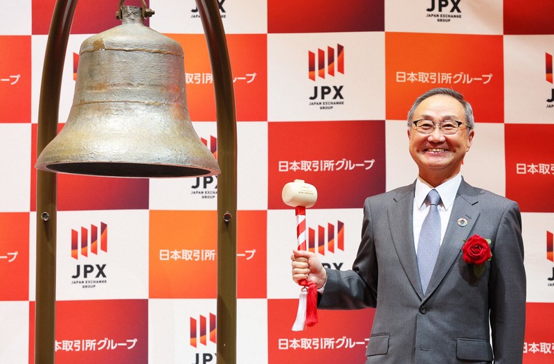 東京メトロ上場、初値1株1630円 時価総額は一時1兆円超す [写真特集1/7