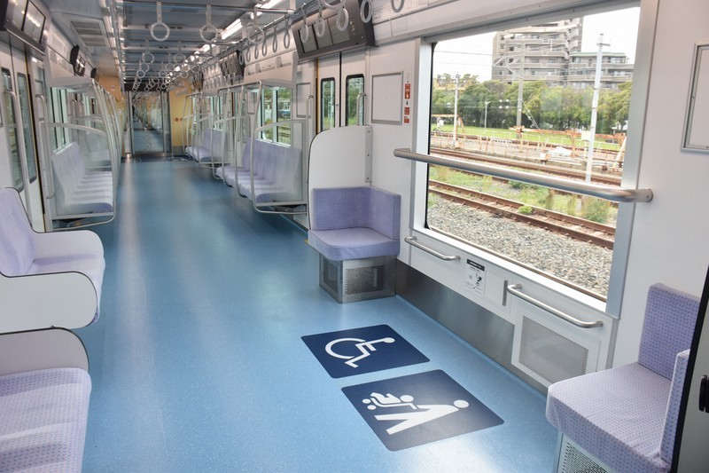 In Photos Fukuoka City Subway's innovative new '4000 series' train