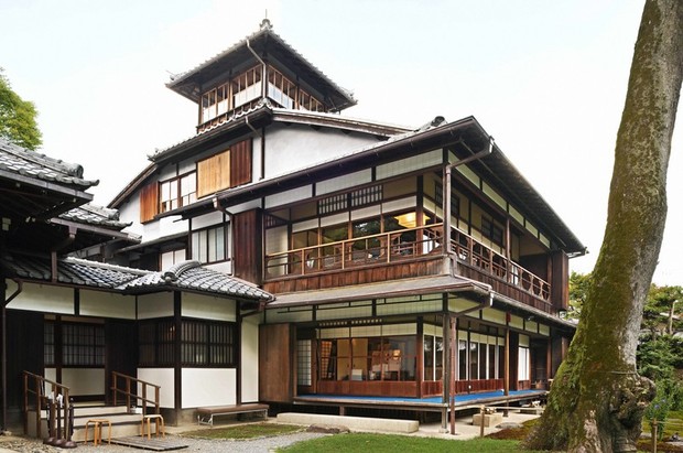Retro Japan in Photos: Old Mitsui Family Shimigamo Villa in Kyoto