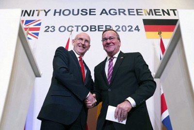 ドイツ軍機がスコットランドに拠点 対ロシア“トライアングル”完成