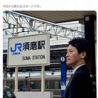 兵庫県知事を失職後、街頭活動を始めた斎藤元彦氏。Xで日々の活動を報告している＝スクリーンショットより
