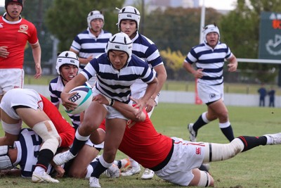 秋田工が5大会連続の花園へ 金足農降す 全国高校ラグビー秋田予選