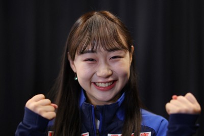 リンクサイド：坂本花織 「シカゴはチャンピオンに向いてる曲と…」 GP