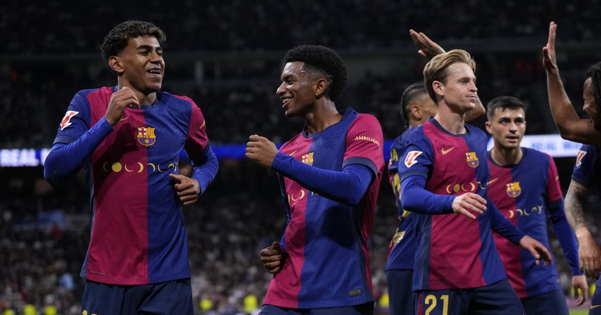 レアル観客がバルセロナ3選手に差別発言疑い SNSに動画掲載 | 毎日新聞