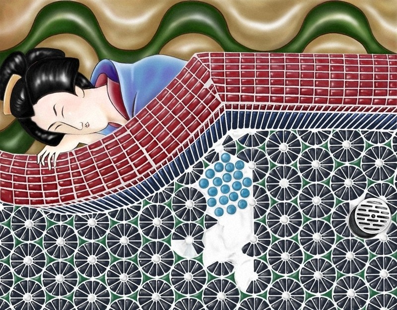 表現者たち：タイル絵作家 こだんみほさん つるっと魅惑の「タイル