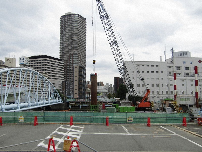 訪ねてみました：老朽化で架け替え、姿なく 「泥の河」の舞台・端建蔵