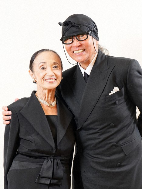 森下洋子、清水哲太郎￼サイン入り写真 清水哲太郎著/松山樹子監修