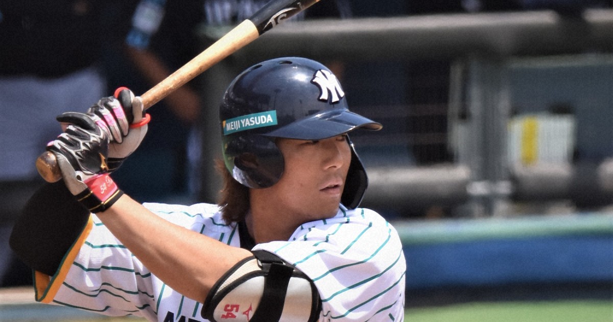 楽天イーグルス 和田恋 選手 実使用 ヘルメット 支給品 野球 NPB もっと社会人野球：「ボールが二つに…」元巨人の明治安田・和田恋が