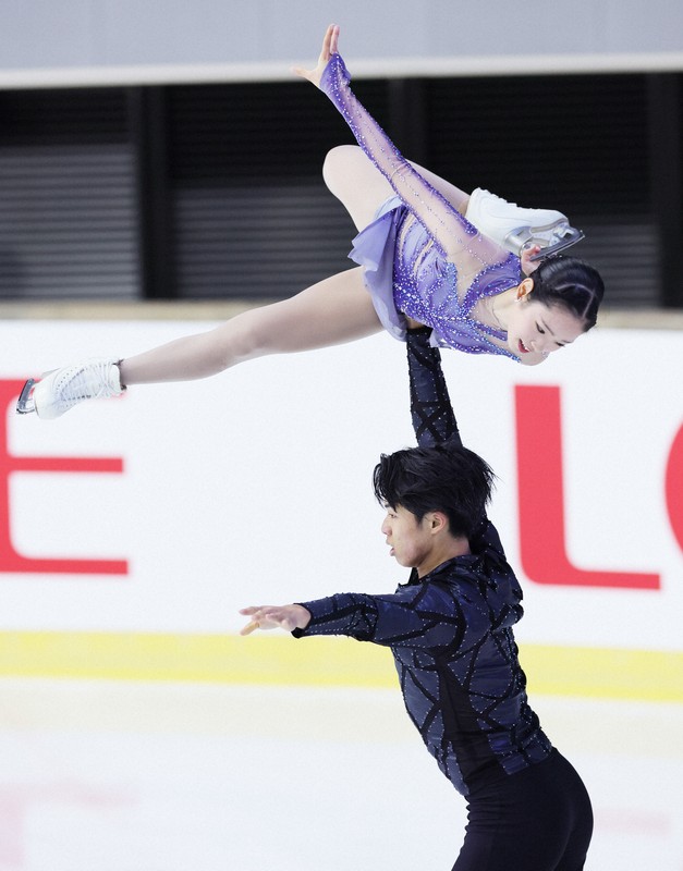 新品未開封 JT STUDIO 8” 2GO 西遊記 スケートボード フィギュア ペアは長岡柚奈、森口澄士組が優勝 フィギュア西日本選手権 [写真特集1