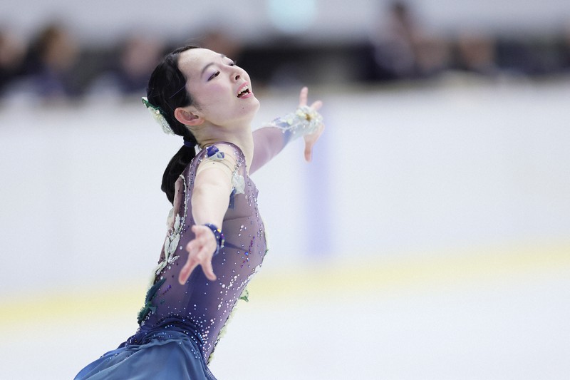 女子は三宅咲綺が優勝 フィギュア西日本選手権 [写真特集1/15] | 毎日新聞