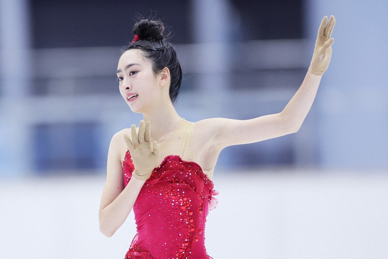 和田薫子が優勝 フィギュア西日本選手権ジュニア女子 [写真特集1/17