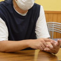 18年勤めた介護の現場から転職した福岡県大牟田市の水田直樹さん（仮名）＝福岡県大牟田市で2024年9月1日午前9時47分、久野洋撮影