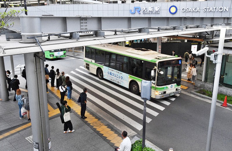 れとろ探訪：JR大阪駅前の横断歩道 ／大阪 | 毎日新聞