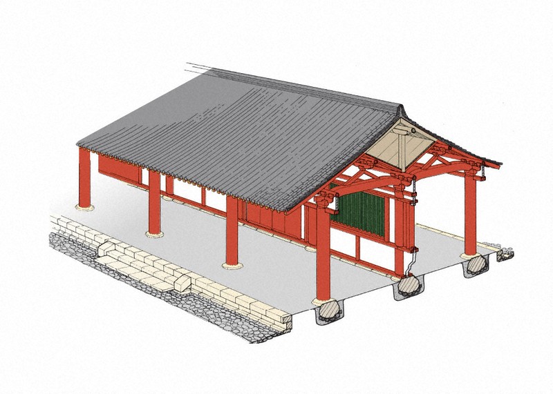 納屋　穴 失われた薬師寺の回廊 柱穴、良好な状態で発見 全貌明らかに 奈良 | 毎日新聞