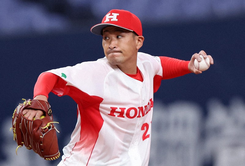 裏エース」が真の柱に Honda・東野が敢闘賞 野球・日本選手権 | 毎日新聞