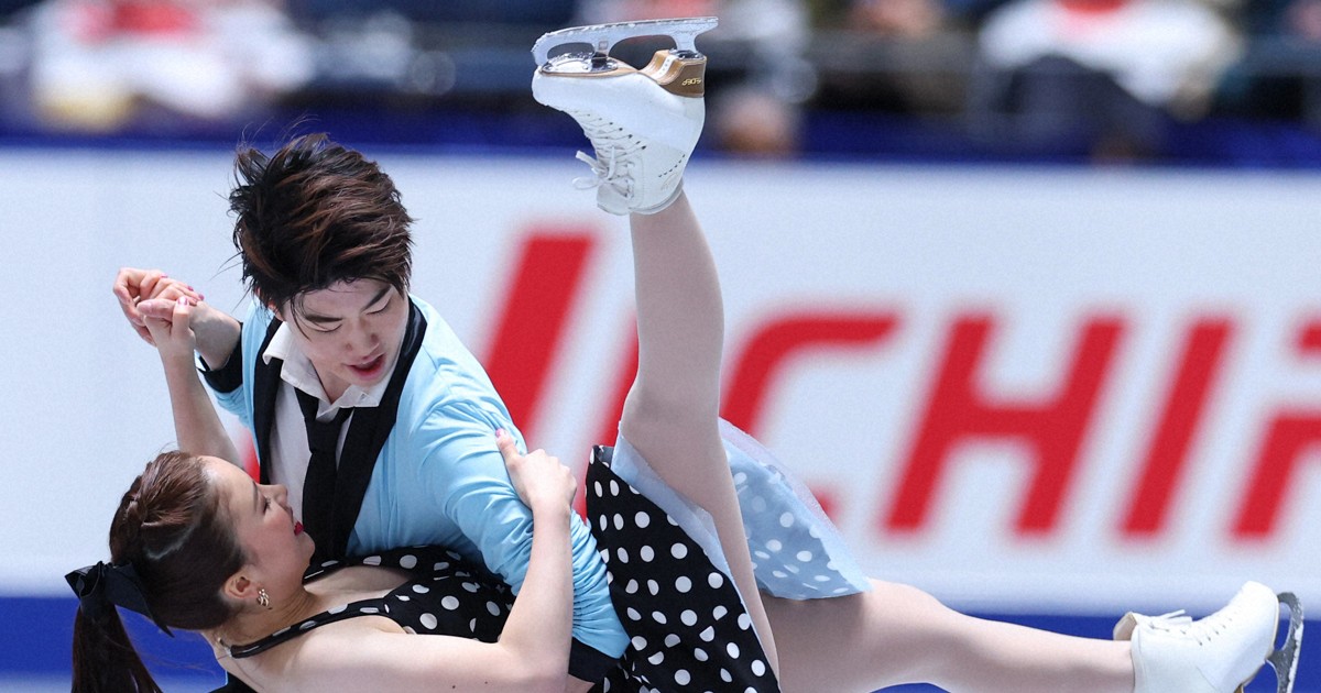 フィギュア・NHK杯アイスダンス うたまさがRD9位発進 | 毎日新聞