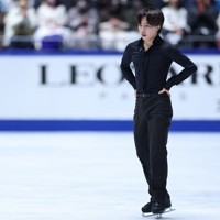男子フリーの演技を終えた三浦佳生＝国立代々木競技場で2024年11月9日、猪飼健史撮影