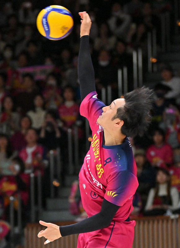 ジェイテクトが東京GBに逆転勝ち バレーボールSVリーグ [写真特集1/19