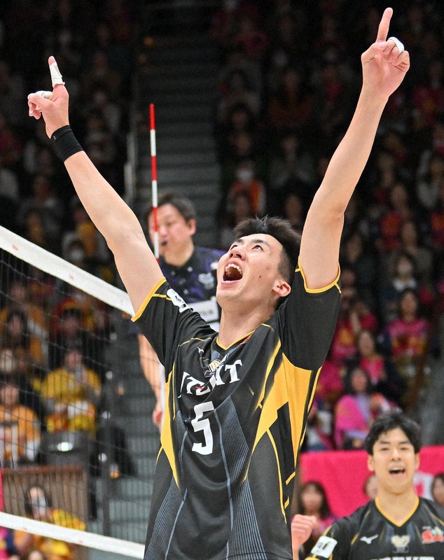 ジェイテクトが東京GBに逆転勝ち バレーボールSVリーグ [写真特集1/19