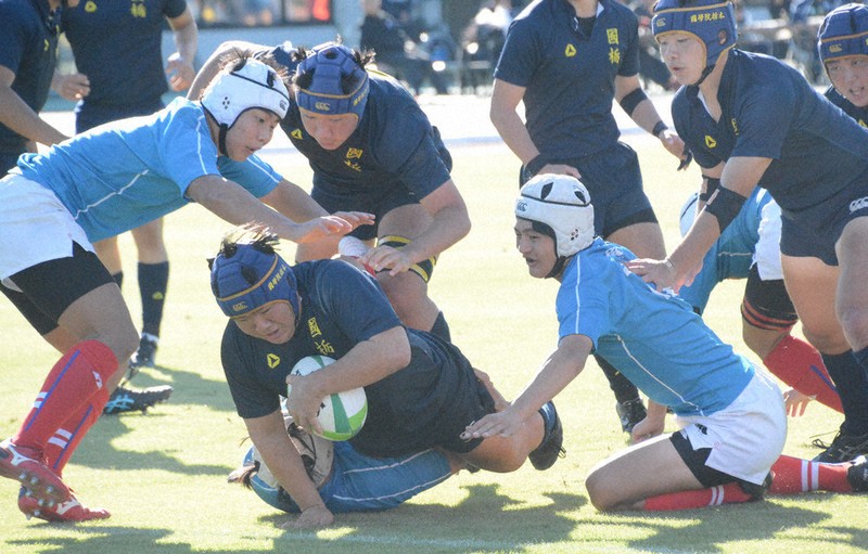 全国高校ラグビー：県予選 国学院栃木、25連覇 作新学院圧倒 23トライ