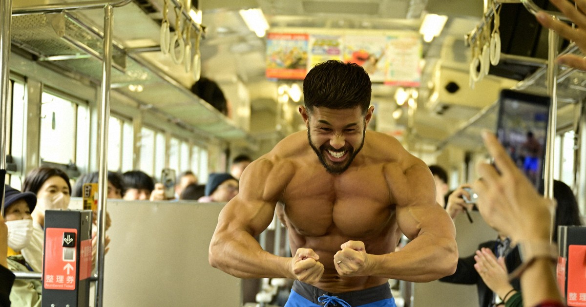 マッチョと日本海を一緒に JR山陰線マッスルトレイン 特製駅弁も