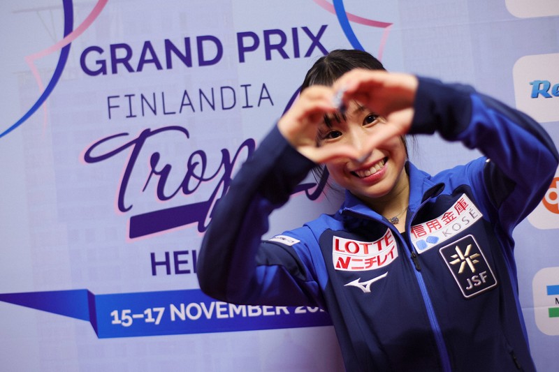 リンクサイド：三原舞依 思い出の地に「泣きそうになって…」 GP