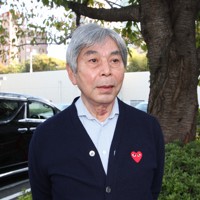 取材に応じた吉本興業の元常務、木村政雄さん＝東京都港区で2024年11月13日午後2時5分、奥村隆撮影