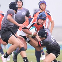 中部大春日丘が12年連続で花園へ 高校ラグビー愛知県大会決勝 [写真