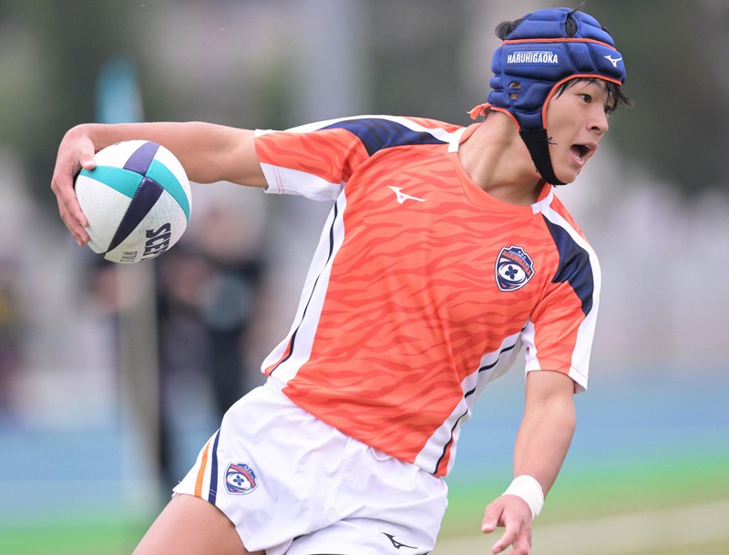 中部大春日丘が12年連続で花園へ 高校ラグビー愛知県大会決勝 [写真