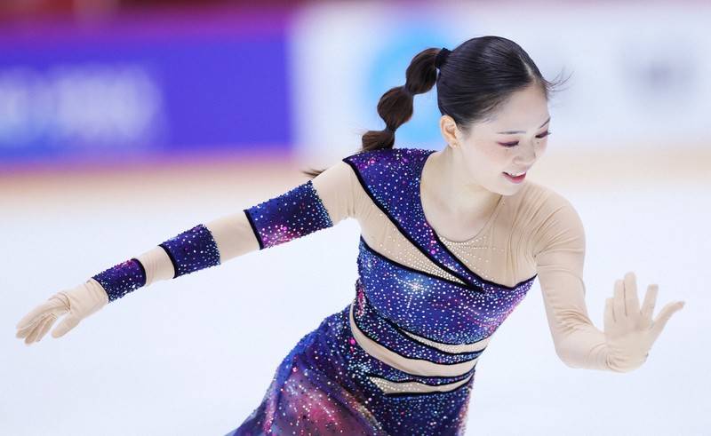 リンクサイド：優勝の吉田陽菜 ハマった「勇気ある選択」 GP
