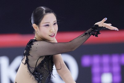 リンクサイド：三原舞依「全日本ではガッツポーズができるぐらい…」 GP