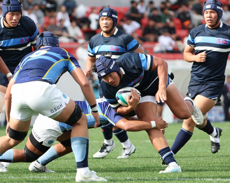 東海大大阪仰星が6大会連続の花園へ 全国高校ラグビー予選 | 毎日新聞