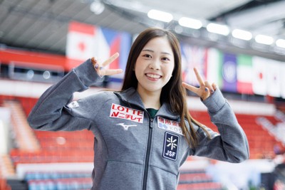 リンクサイド：三原舞依「全日本ではガッツポーズができるぐらい…」 GP