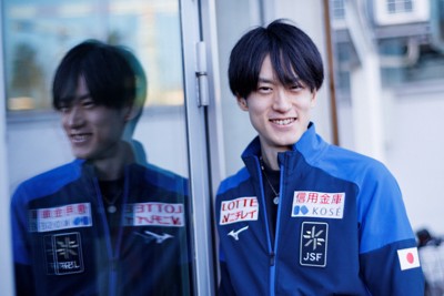 リンクサイド：山本草太 宇野昌磨さん引退後のリンク「さみしさと