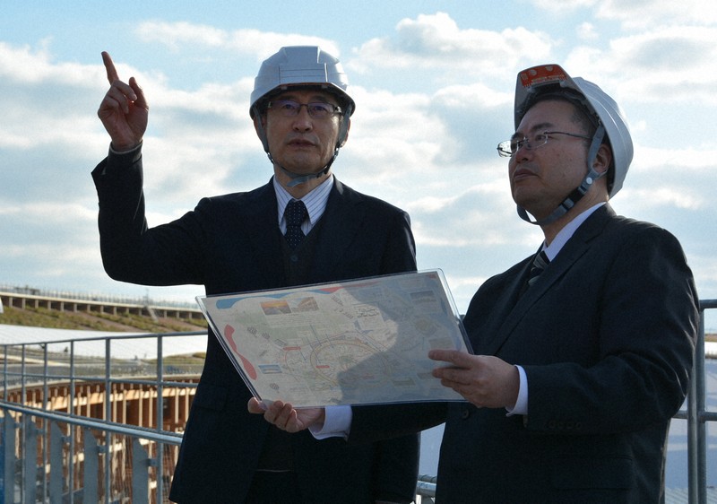 警察庁長官が万博会場視察 関西国際空港も 「警備計画に生かす