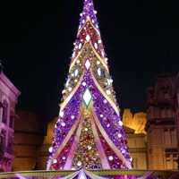 今年で見納め USJ巨大ツリー [写真特集1/6] | 毎日新聞