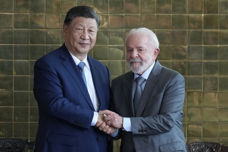 ブラジル中国首脳会談 一帯一路で提携、両国は「運命共同体」に | 毎日新聞