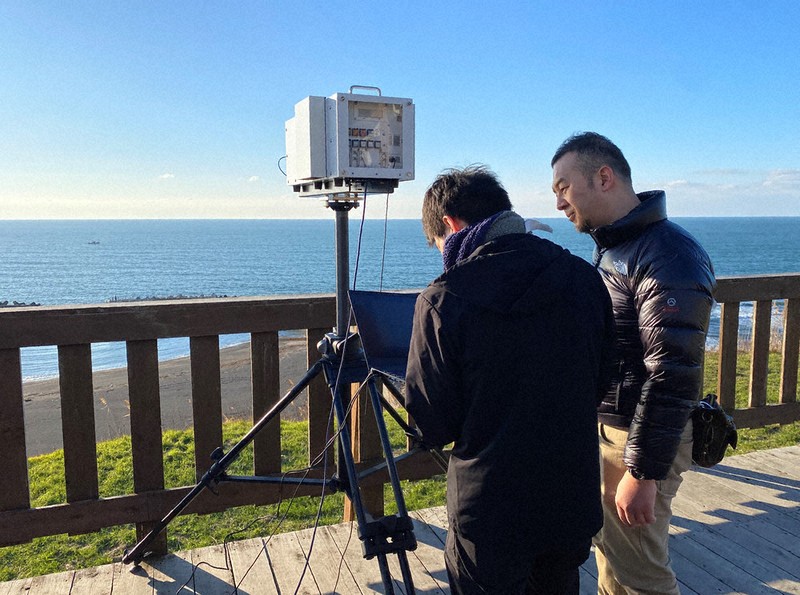 マイクロ波で密漁防げ JAXAなど、石狩市と実証実験 観測データ収集