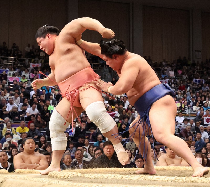 大相撲九州場所14日目 [写真特集1/23] | 毎日新聞