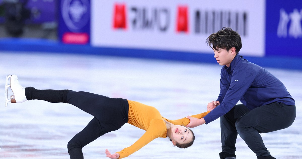 リンクサイド：初出場のさえルカ りくりゅう先輩「肌で感じたい