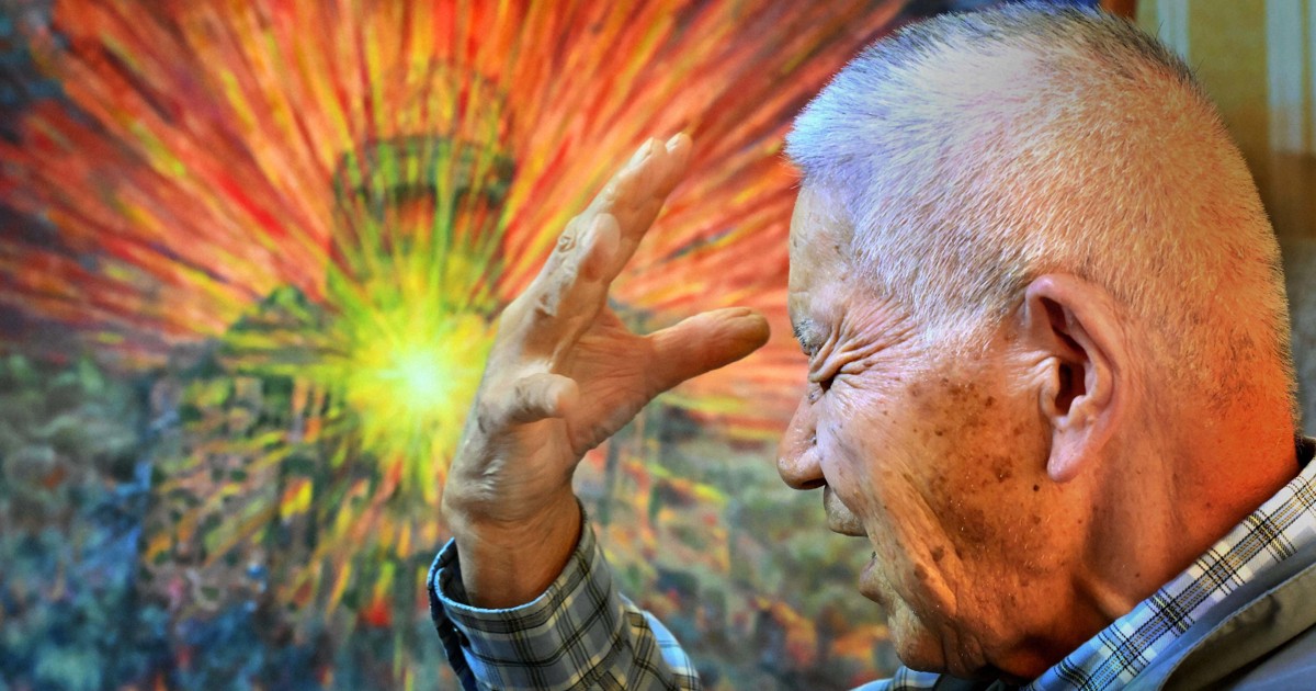 黙示録的な絵画（作家不明） 亡き親が残した地獄絵「描きたくなかった」 被爆者遺族が明かす秘話