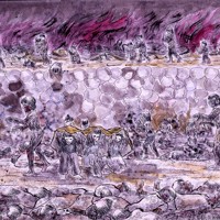 人類全体への遺言」 ヒロシマ伝える13枚の絵、オスロへ [写真特集1/13