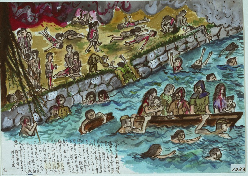 人類全体への遺言」 ヒロシマ伝える13枚の絵、オスロへ [写真特集1/13