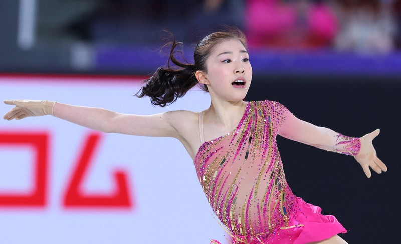 GPファイナル女子SP 連覇懸かる坂本は4位発進 千葉百音が2位